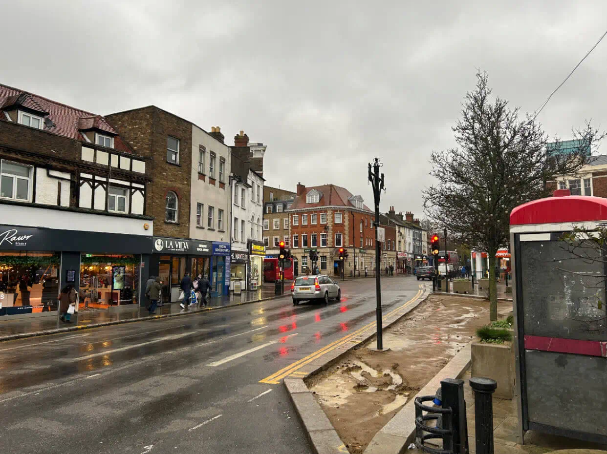 Enfield residential area served for concrete shed base installation