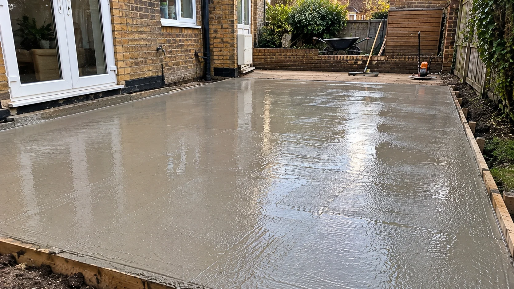 Residential concrete resurfacing services in Enfield