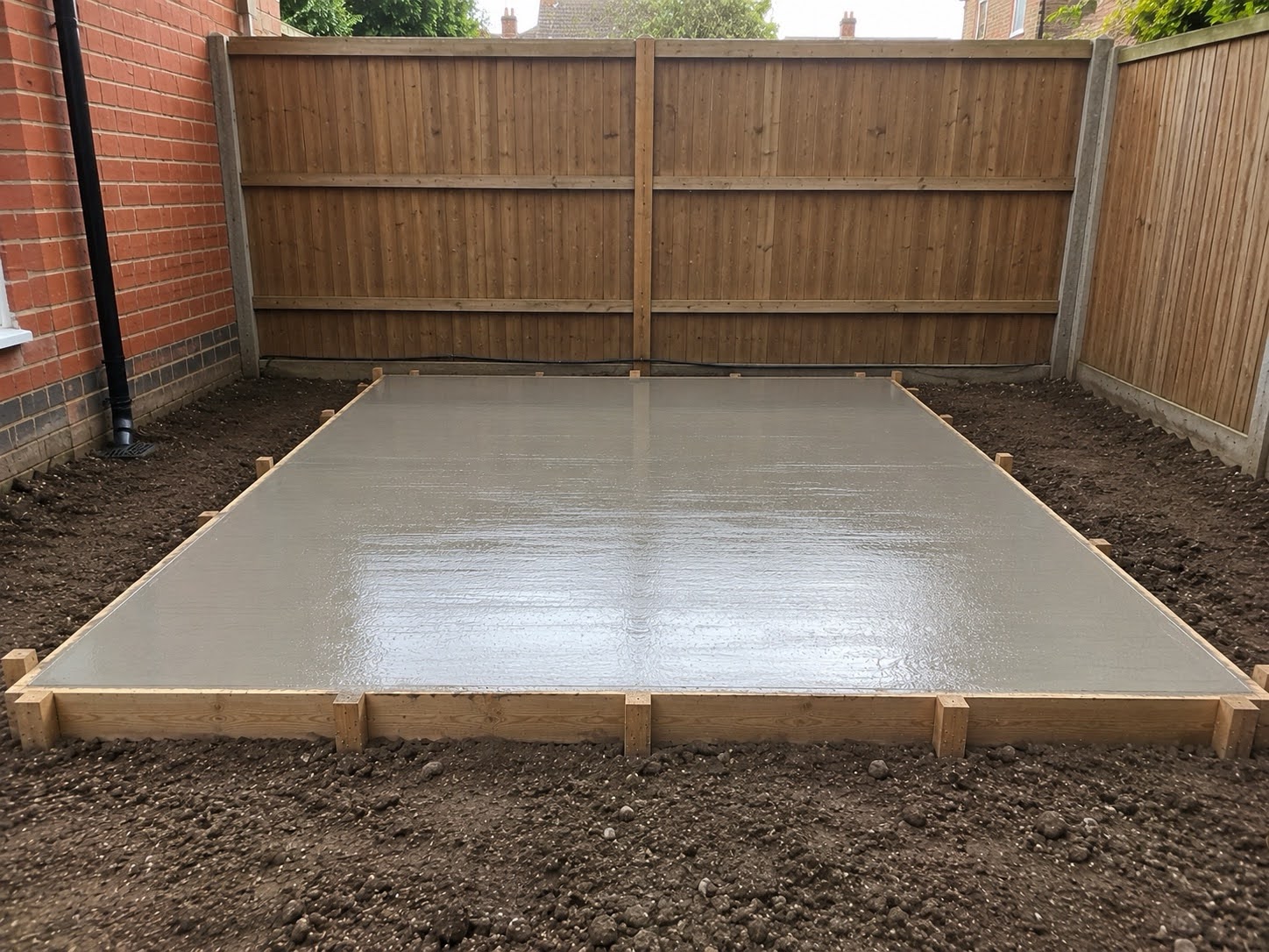 North London Garden Base Installation