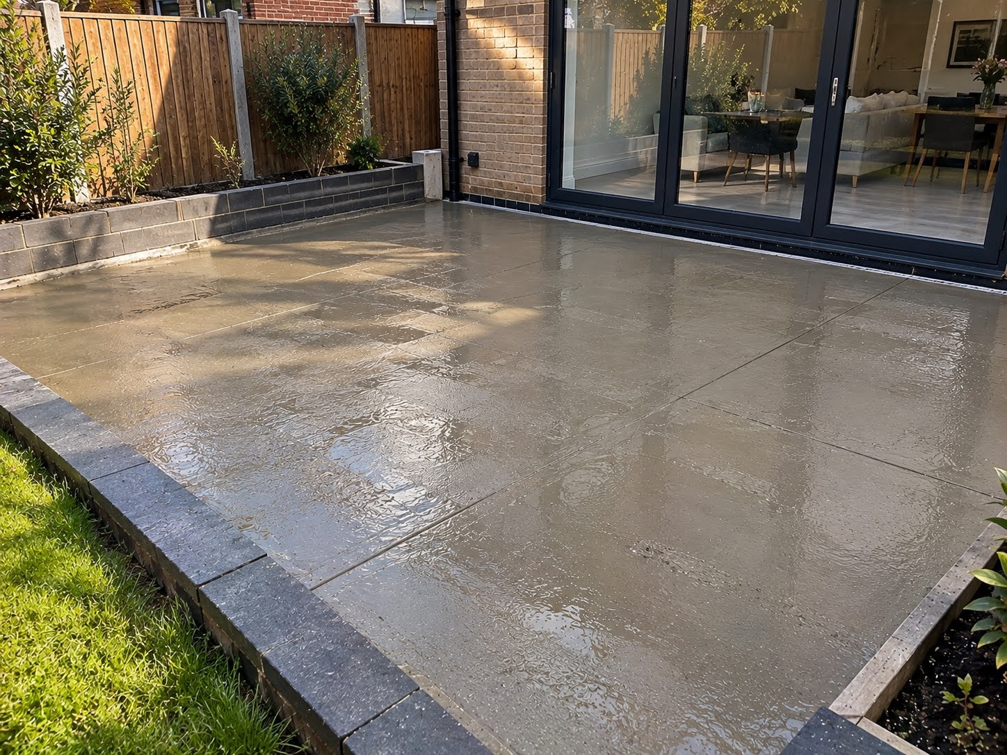 concrete surface and base preparation